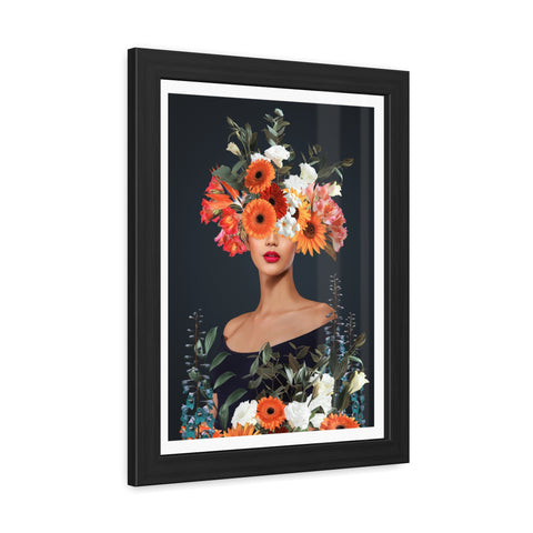 Flowerhead - Blooming Beauty Framed Poster - Floral Art for Home Decor
