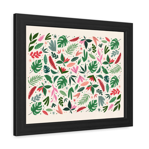 Almost that time of the year - Vibrant Floral Framed Poster | Botanical Wall Art for Home Decor