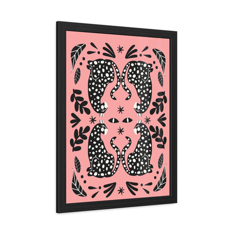 Mirror 2 - Stylish Framed Animal Print Poster - Modern Home Decor