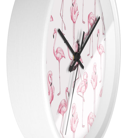Flamingos - Silent 10" Wall Clock