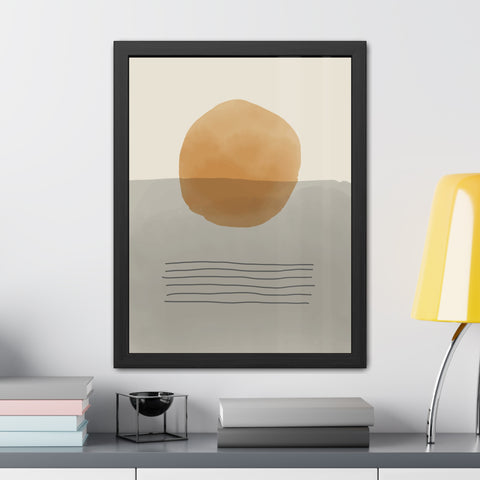 Watercolor Abstract 3 - Framed Print
