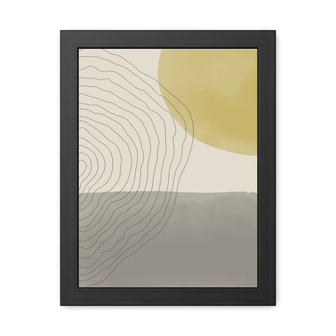 Watercolor Abstract 4 - Framed Print