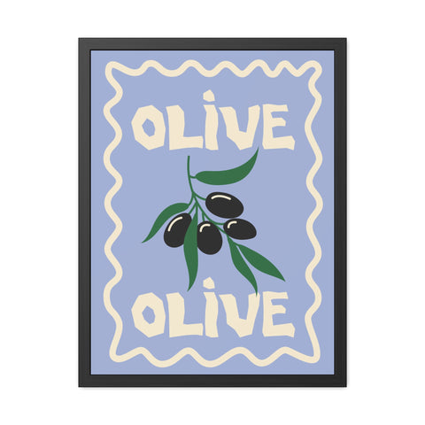 Olive - Framed Poster for Home Decor – Ideal for Kitchen and Dining Spaces