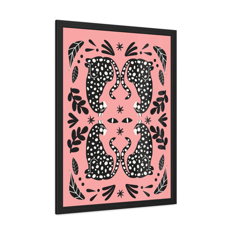 Mirror 2 - Stylish Framed Animal Print Poster - Modern Home Decor