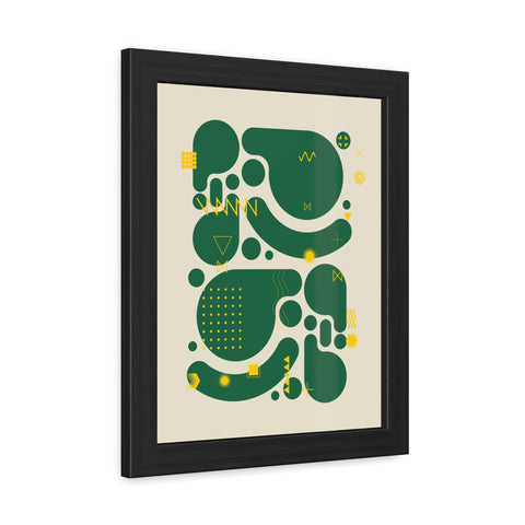 Kinta 5 - Modern Abstract Framed Poster for Stylish Home Decor