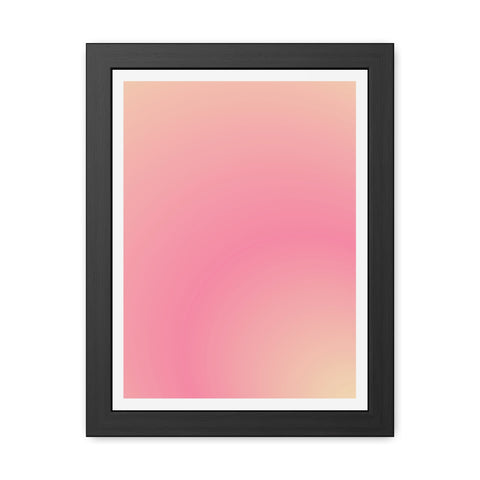Sunrise 4 - Elegant Gradient Framed Posters - Minimalist Art for Home Decor