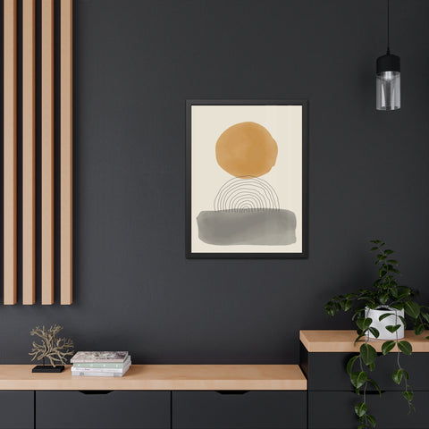 Watercolor Abstract 1 - Framed Print