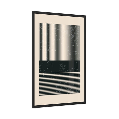 Ink Stamp 5b - Minimalist Framed Poster – Modern Wall Art for Home Decor