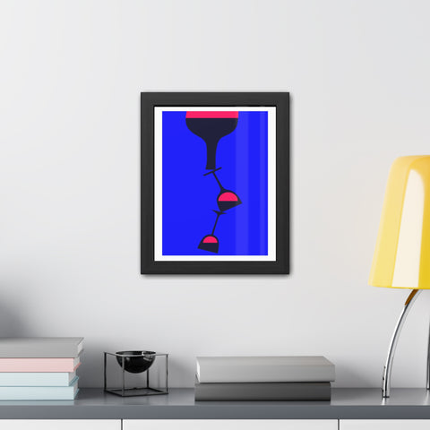 Wine Country 10 - Chic Wine-Themed Framed Poster | Modern Art for Wine Lovers