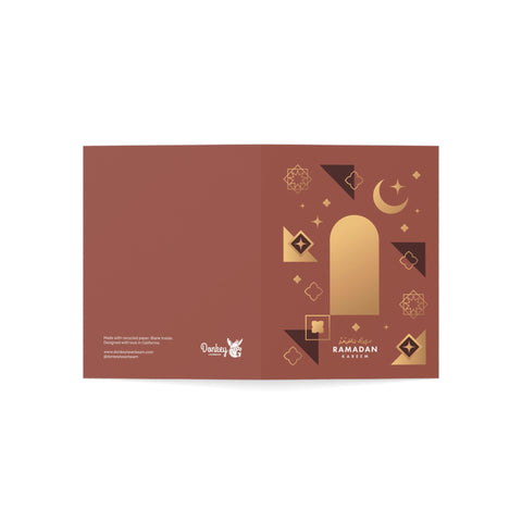 Ramadan Greeting Cards — Ramadan / Holiday Greeting Card - Illustrated, Modern