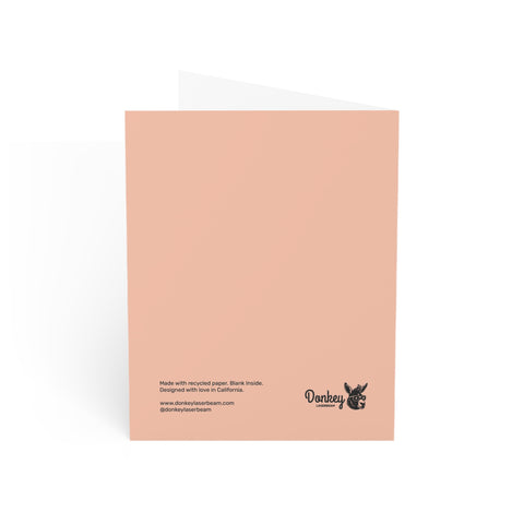 Mystic Bull Skull Greeting Card — Greeting Card - Illustrated, Beautiful, any occasion