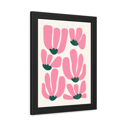 Natural Formation 2 - Vibrant Floral Framed Poster Art | Modern Home Décor | Gift for Plant Lovers
