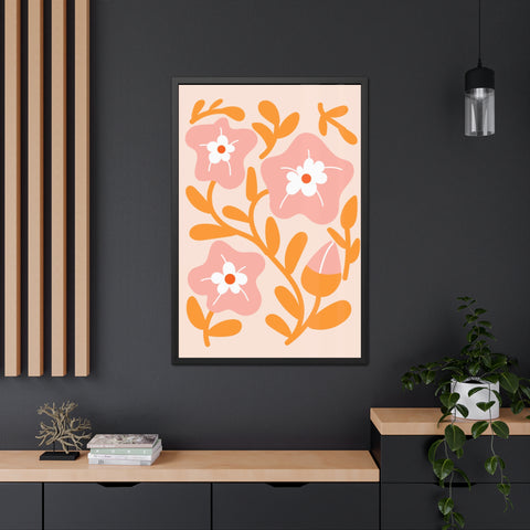 Marinda 8 - Botanical Framed Poster - Floral Wall Art for Home Décor
