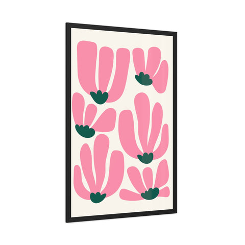 Natural Formation 2 - Vibrant Floral Framed Poster Art | Modern Home Décor | Gift for Plant Lovers