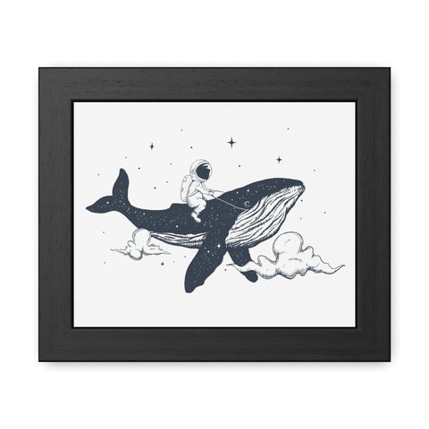 Whale Rider - Framed Print
