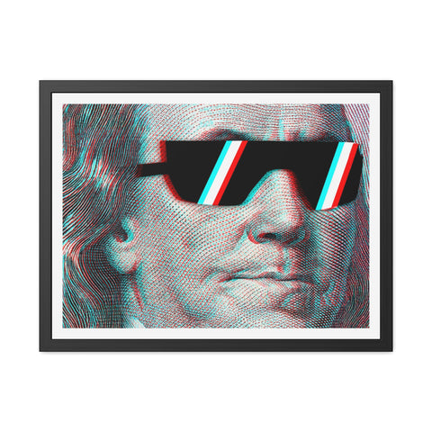 Benjamin Franklin Framed Poster – Stylish Wall Art for Home Décor