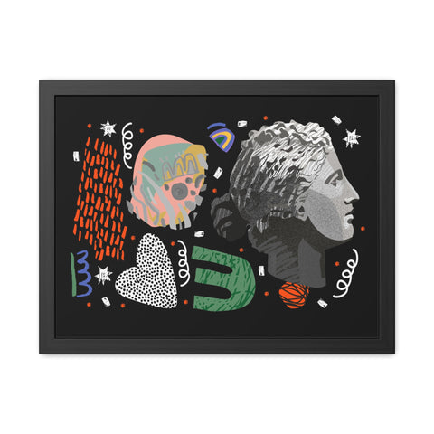 Arbitrary 1 - Artistic Framed Poster with Abstract Design – Perfect Home Decor for Art Lovers