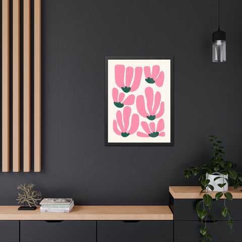 Natural Formation 2 - Vibrant Floral Framed Poster Art | Modern Home Décor | Gift for Plant Lovers