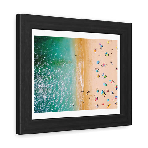 The Happening - Beach Day Framed Poster - Coastal Decor for Summer Vibes