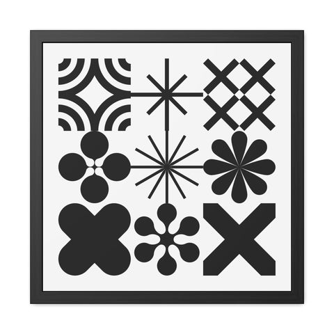 Stark 1 - Modern Abstract Framed Posters for Home Decor - Minimalist Wall Art