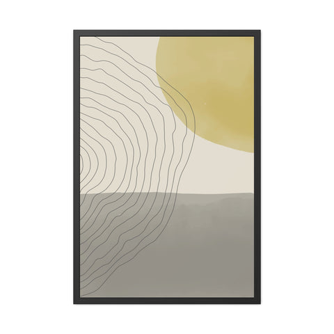Watercolor Abstract 4 - Framed Print