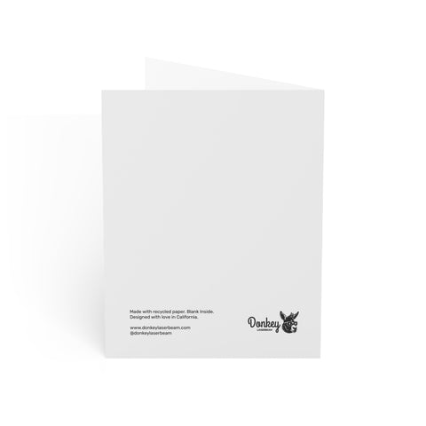 Billionaire Teddy 'Cash Is King' Greeting Card - Abstract Greeting Card - Illustrated, beautiful, funny, any occasion