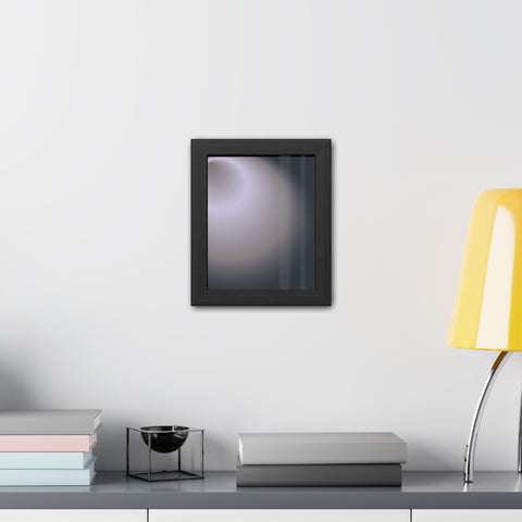 Lightsout 1 - Minimalist Framed Poster - Modern Art Print for Home Decor