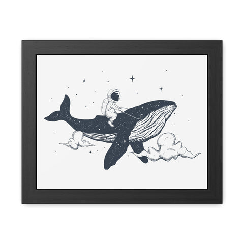 Whale Rider - Framed Print