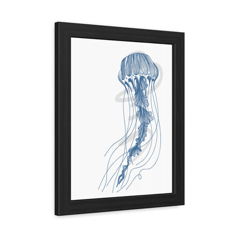 Marine Life 3 - Coastal Crab Framed Poster - Nautical Wall Art for Ocean Lovers, Beach Decor