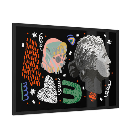 Arbitrary 1 - Artistic Framed Poster with Abstract Design – Perfect Home Decor for Art Lovers