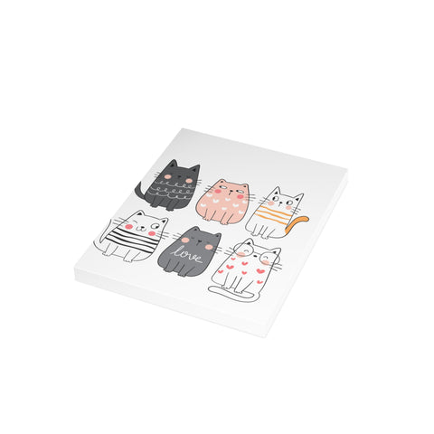 Cute Cat Blank Title (write your own) Greeting Cards — Friendship Greeting Cards - Illustrated, Funny, Snarky, Modern