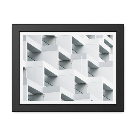 Blocks - Architecture - Framed Print