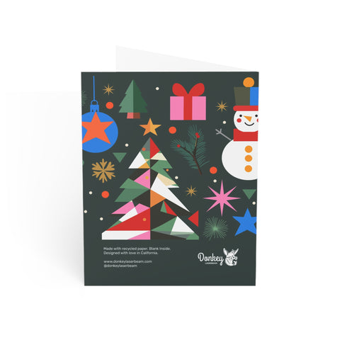 "Merry Christmas, Y'all" Holiday Greeting Card — Christmas / Holiday Greeting Card - Illustrated, Modern