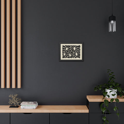 Melancholy 2 - Abstract Framed Poster - Modern Art Wall Decor for Minimalist Spaces