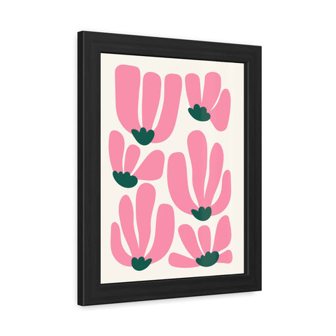 Natural Formation 2 - Vibrant Floral Framed Poster Art | Modern Home Décor | Gift for Plant Lovers