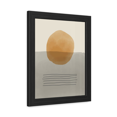 Watercolor Abstract 3 - Framed Print