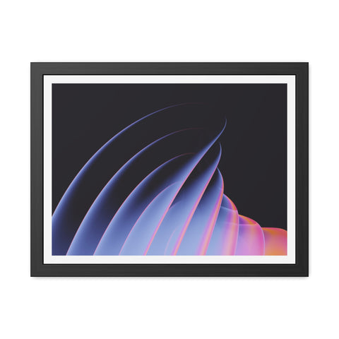 Waveform - Framed Print
