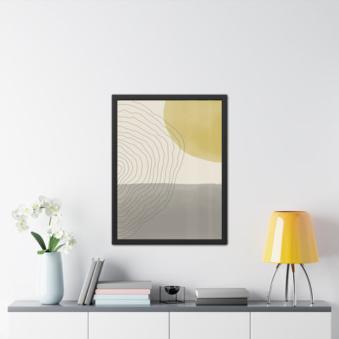 Watercolor Abstract 4 - Framed Print