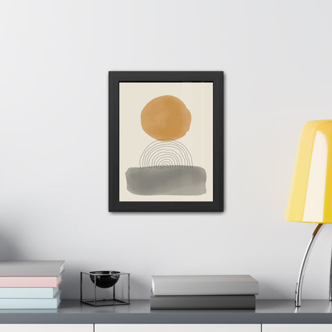 Watercolor Abstract 1 - Framed Print