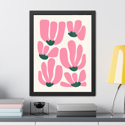 Natural Formation 2 - Vibrant Floral Framed Poster Art | Modern Home Décor | Gift for Plant Lovers