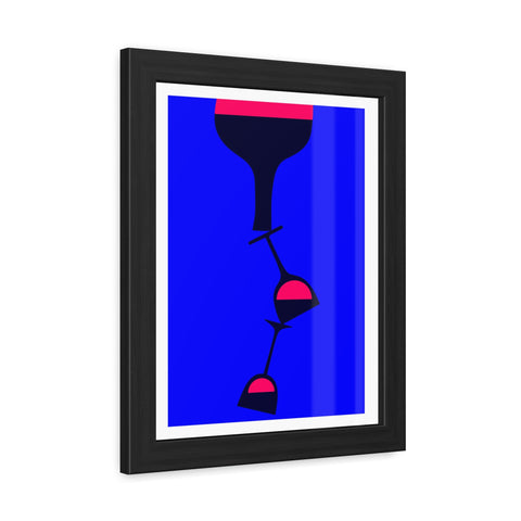 Wine Country 10 - Chic Wine-Themed Framed Poster | Modern Art for Wine Lovers