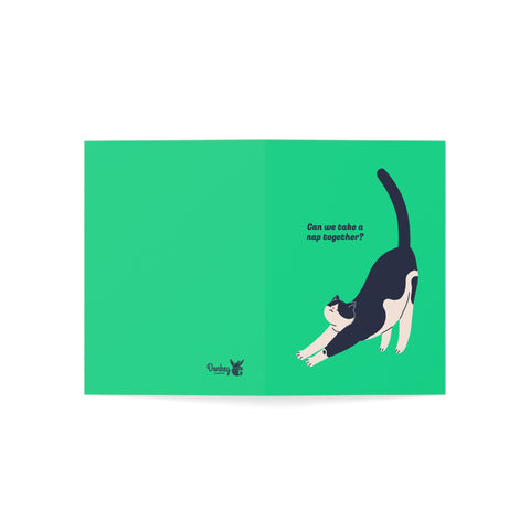 Can we take a nap together? - Greeting Card