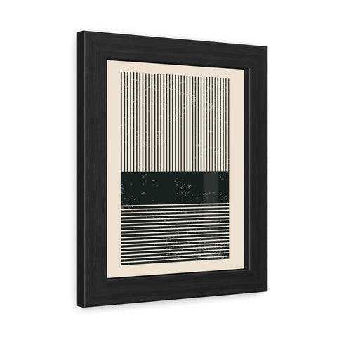 Ink Stamp 5b - Minimalist Framed Poster – Modern Wall Art for Home Decor