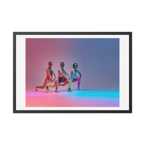Workout - Framed Print