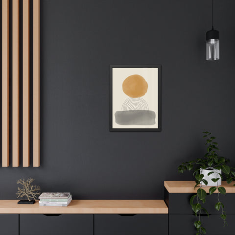 Watercolor Abstract 1 - Framed Print