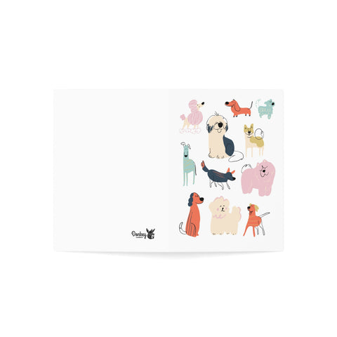 Dogs 4 - Greeting Card