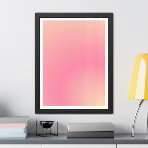 Sunrise 4 - Elegant Gradient Framed Posters - Minimalist Art for Home Decor