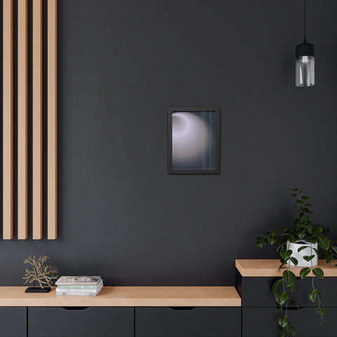 Lightsout 1 - Minimalist Framed Poster - Modern Art Print for Home Decor