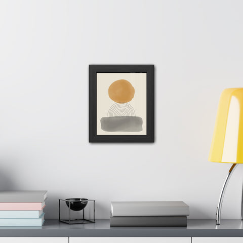 Watercolor Abstract 1 - Framed Print