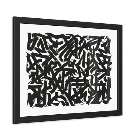 Smith 1 - Modern Abstract Framed Posters - Urban Art Decor for Home & Office
